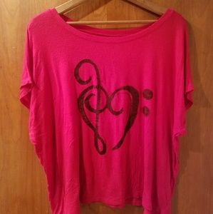 Soft and flowly music shirt