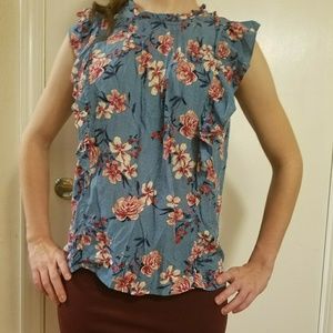 Lush Floral Blouse