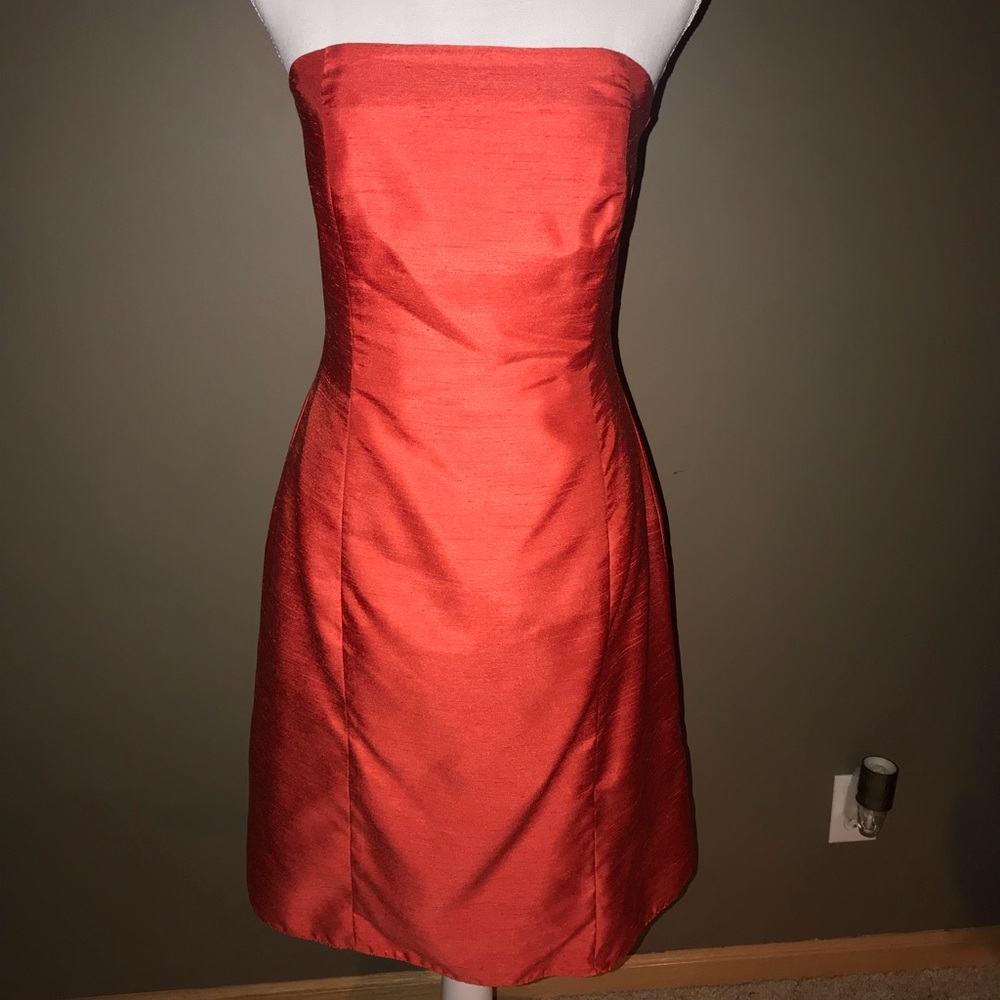 Coral dress