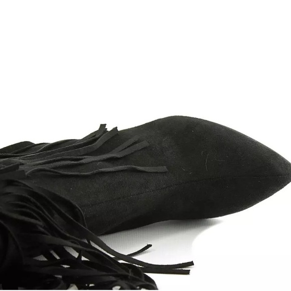 Chelsea&Zoe Kadence Pointed Over The Knee Boot S 7 - Picture 4 of 5