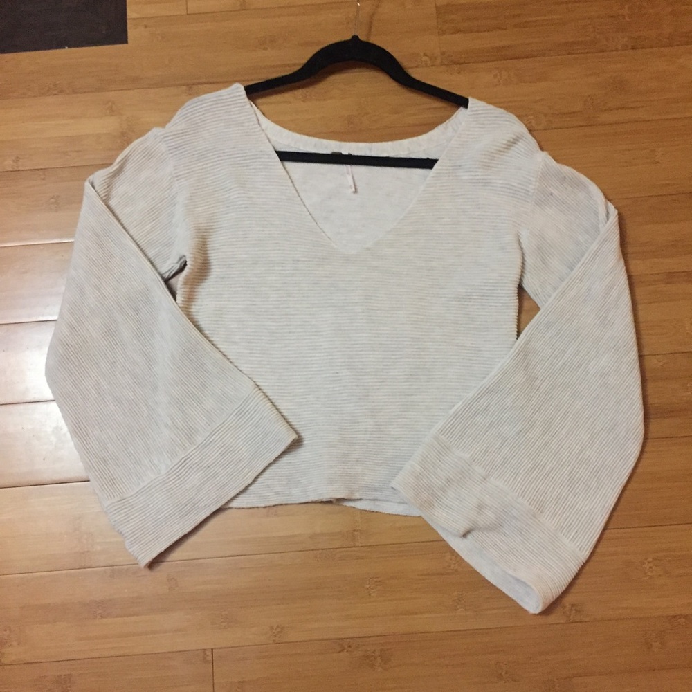Free People Cropped Sweater