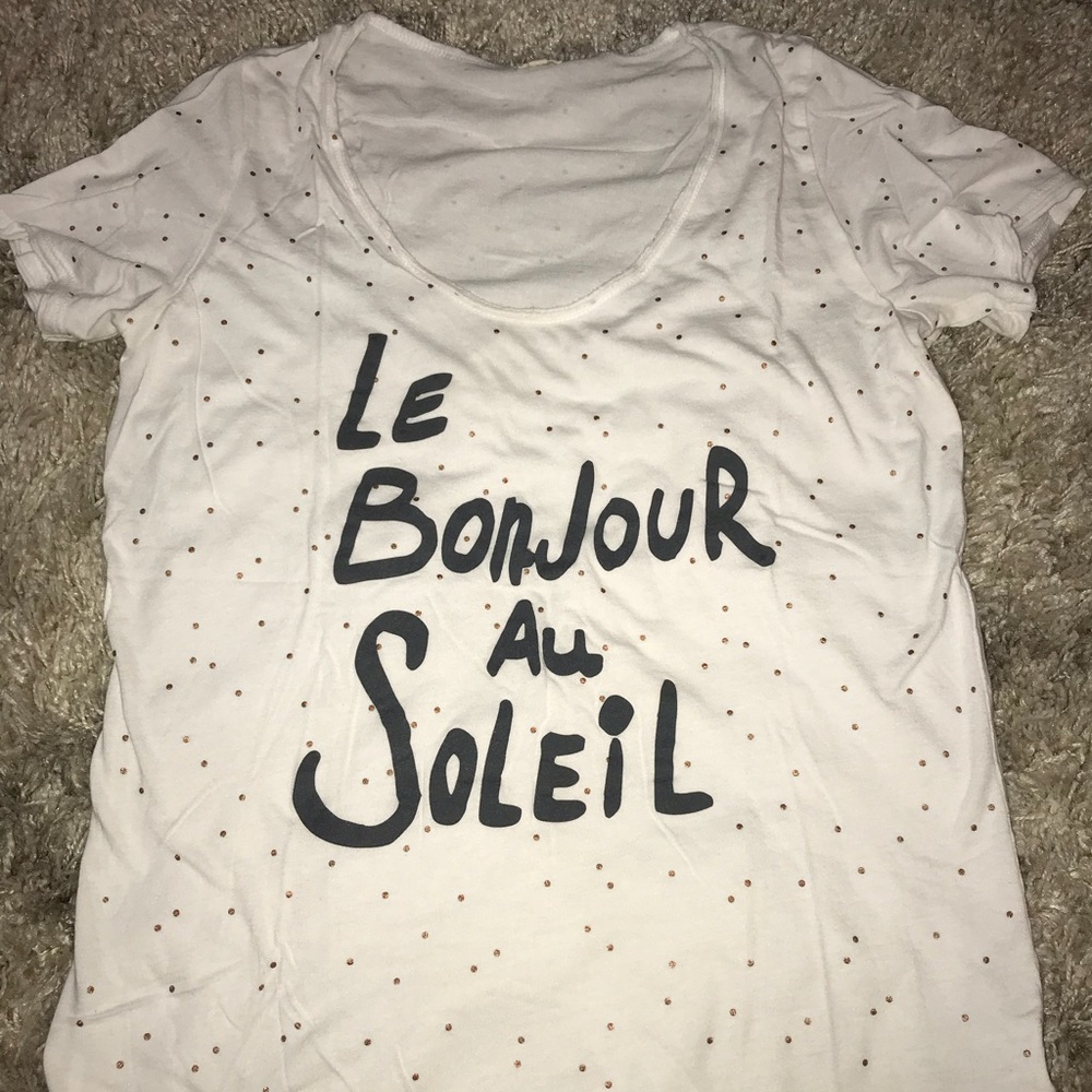 Anthropologie Soft Tee Size Small
