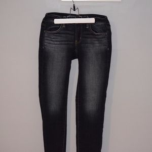 AEO Dark Faded Jeggings