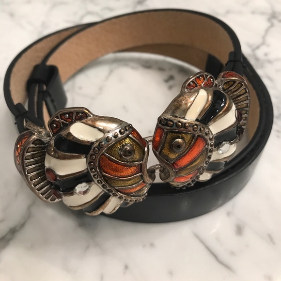 Chico's Accessories - 🔥 SUPER SALE TODAY! Leather waist belt  fishies!