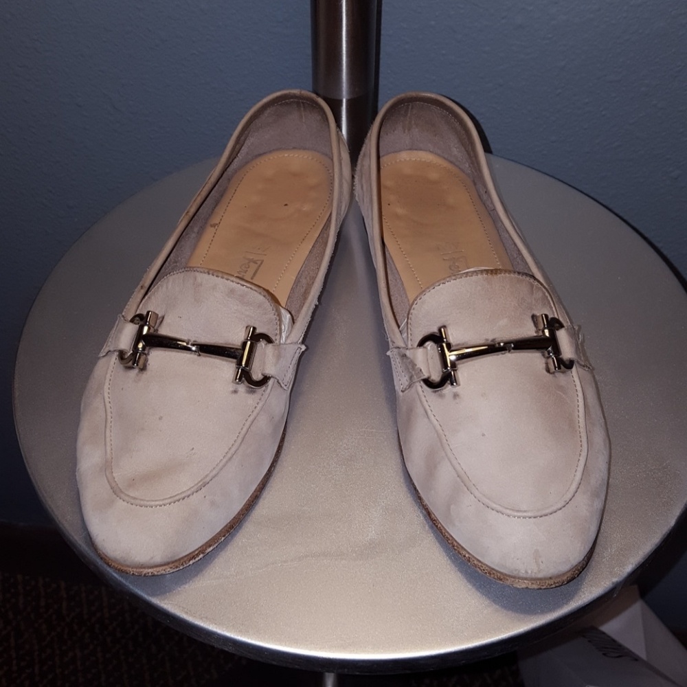 FERRAGAMO VINTAGE ULTRA SUEDE LOAFERS