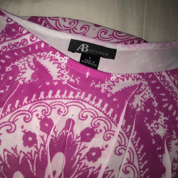 NWT Intricate Ombré detailing AB Studio tank top - Picture 3 of 4