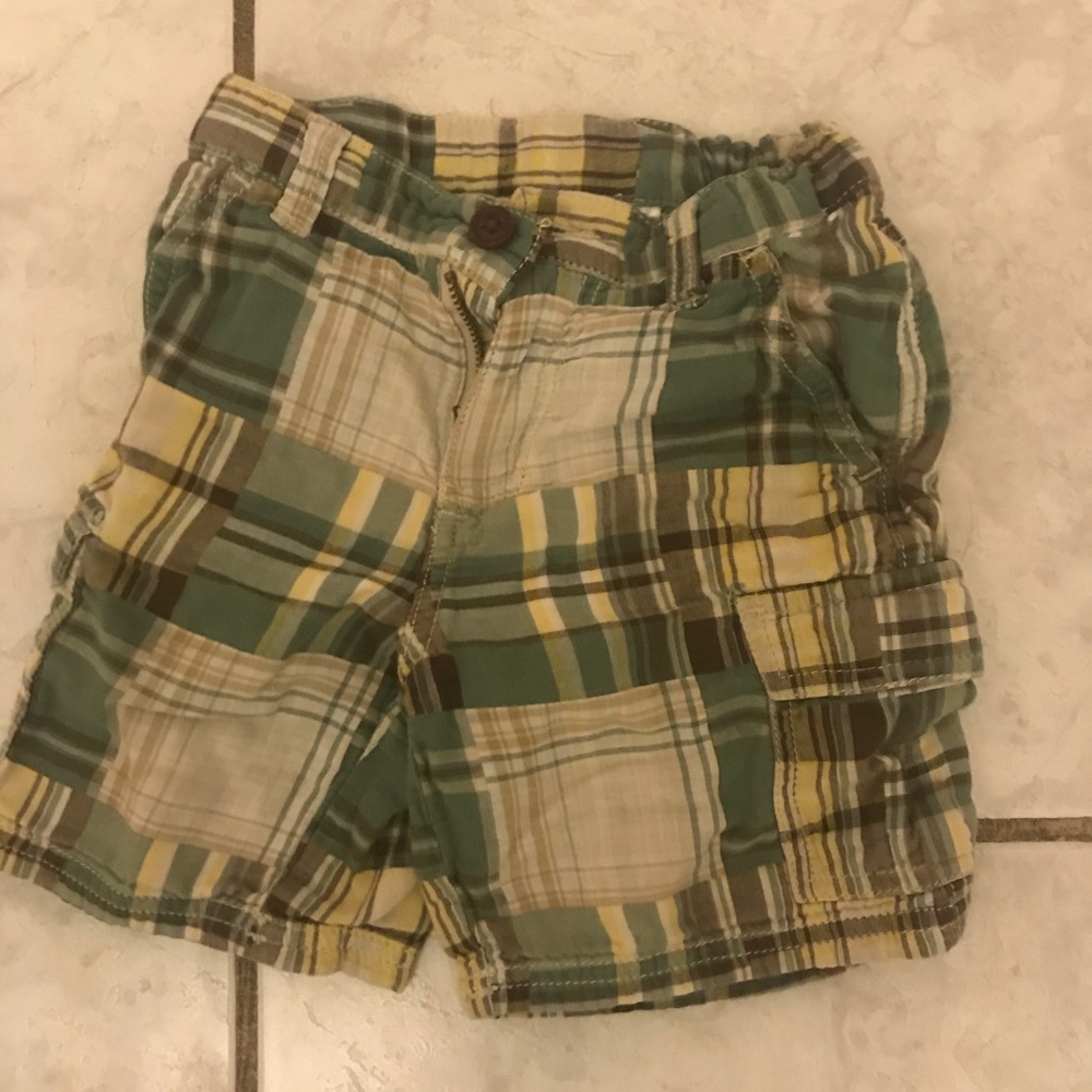 Plaid shorts