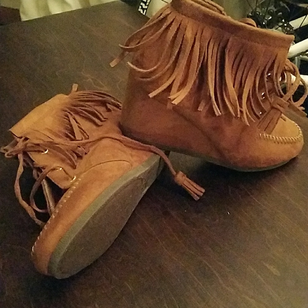 Buckle Ankle Moccasin Booties