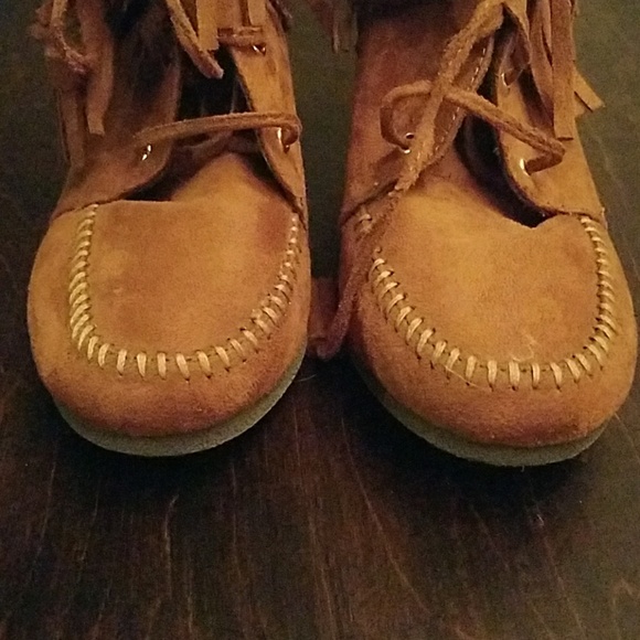 Buckle Ankle Moccasin Booties - Picture 3 of 3