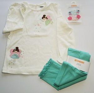 NWT Gymboree Fairy 3-Piece Outfit Size 3T