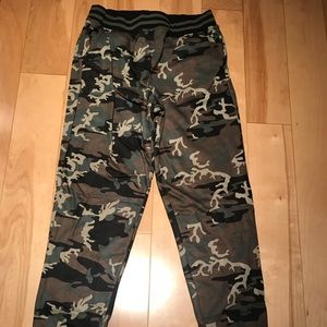 Men Jogger Camo Pants