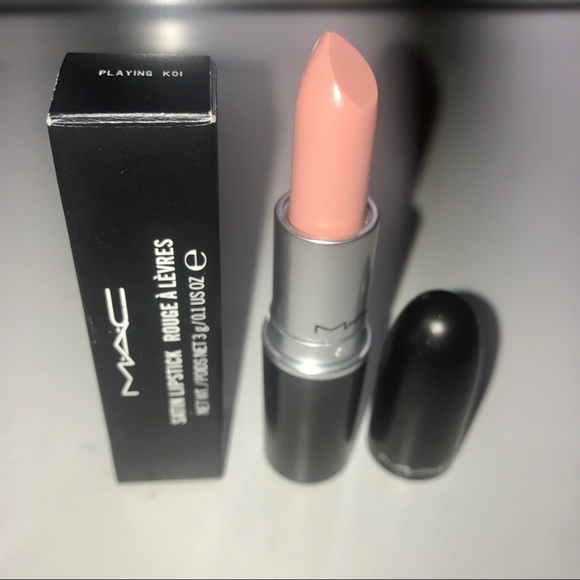 mac lipstick playing koi