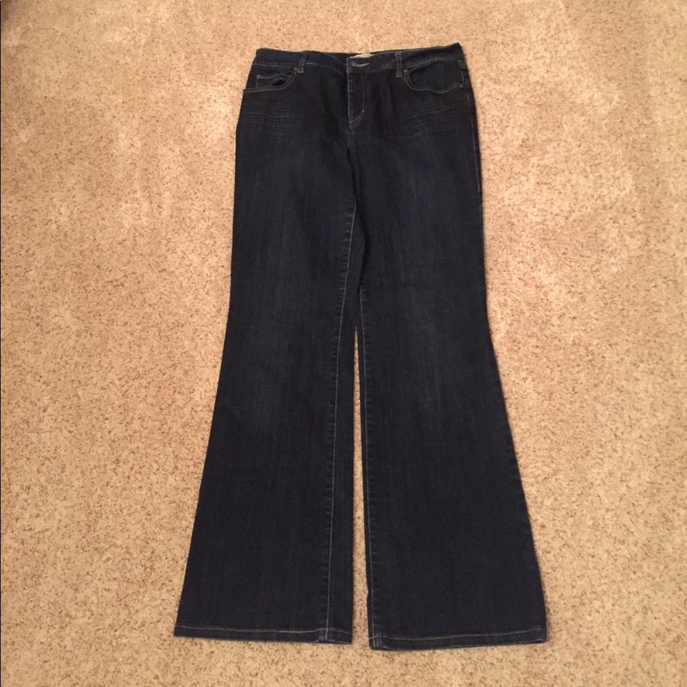CAbi boot cut jean