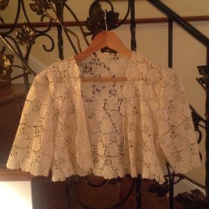 Vintage Bolero lace shrug