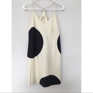 Polka dot j crew dress