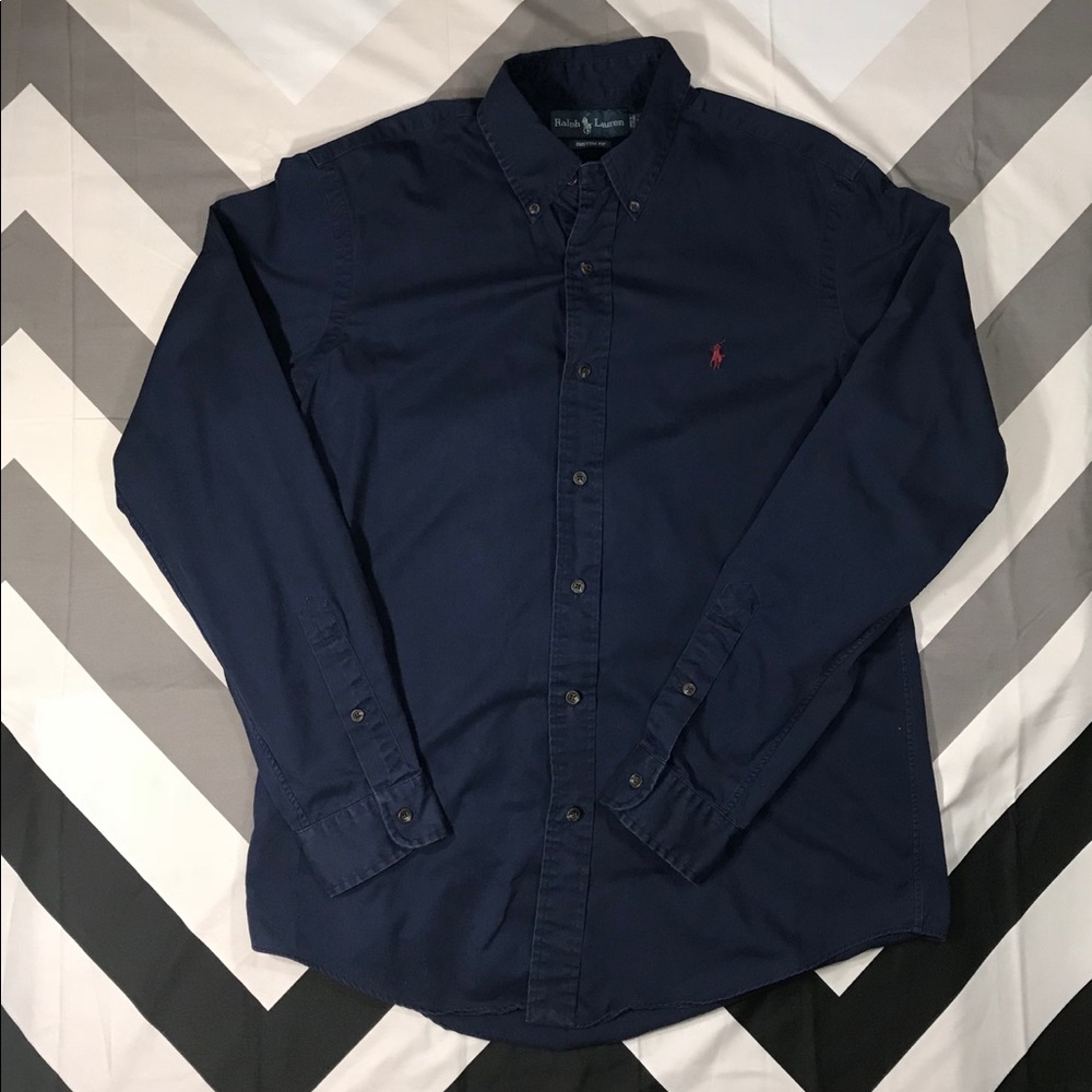 Polo Ralph Lauren Blue Button Down Shirt M