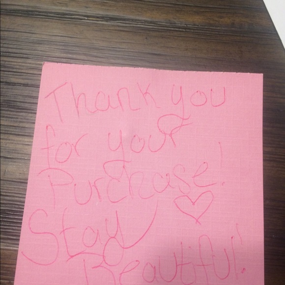 Thank you cards from Poshmark seller 😍 - Picture 5 of 6