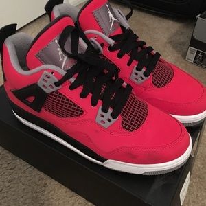 Jordan Retro 4 Fire red/black/gray