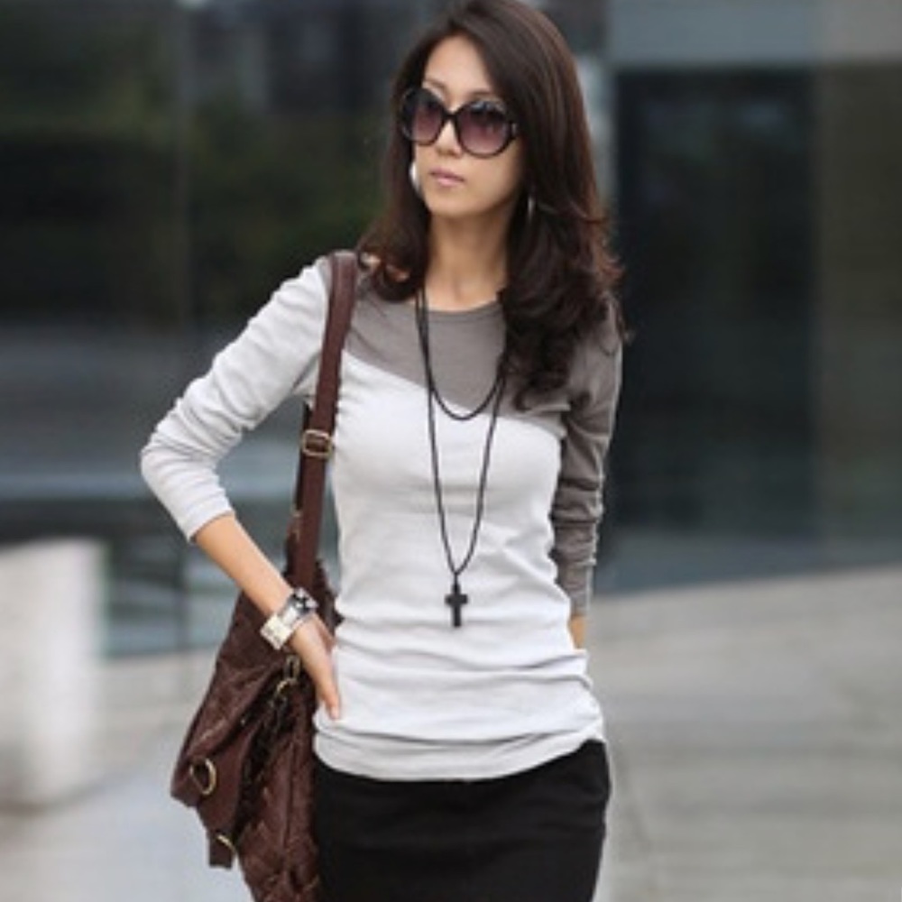 🌀🆕🌀| NWT | Monochrome Long Sleeve Top