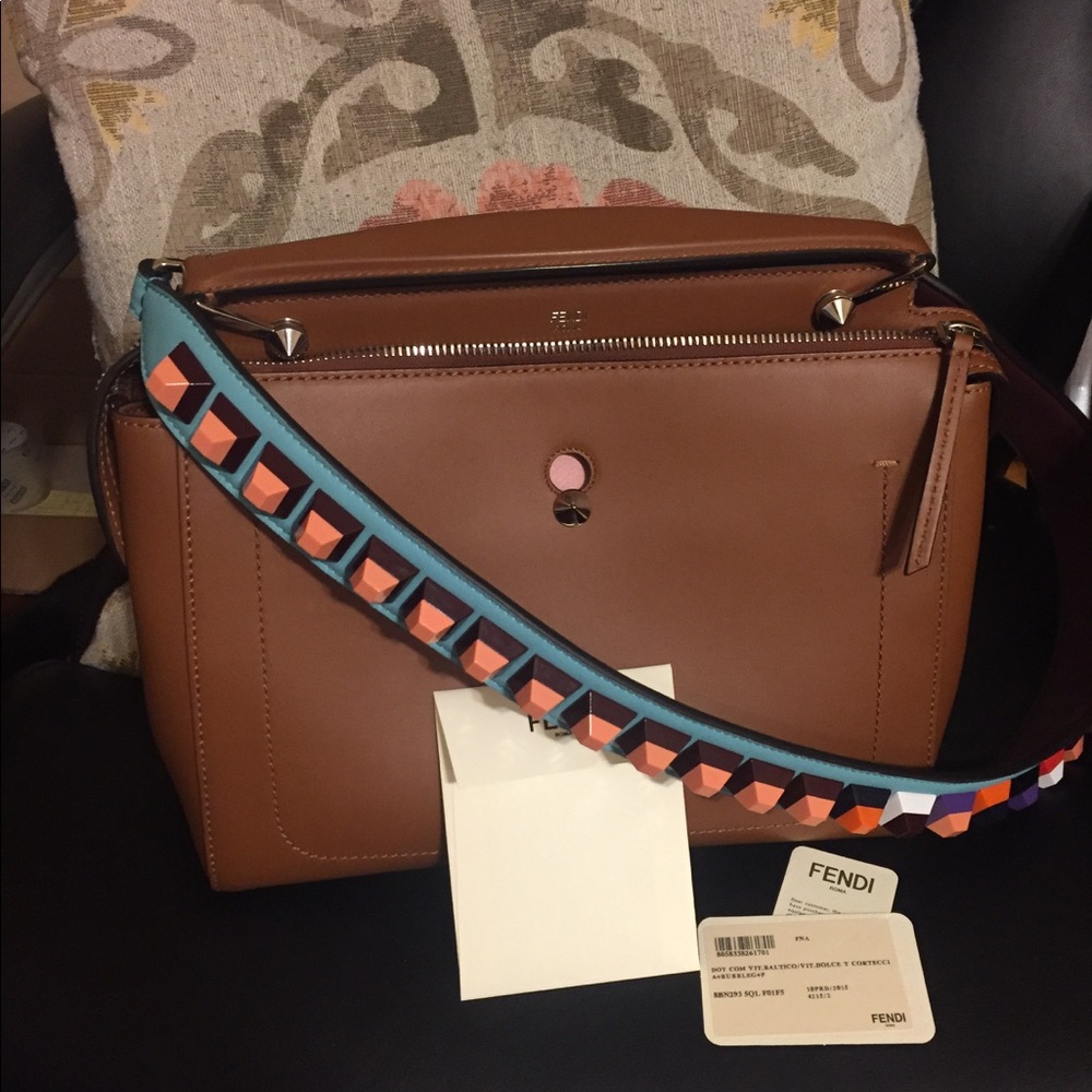 Fendi Dotcom bag EUC with EXTRA Fendi Strap