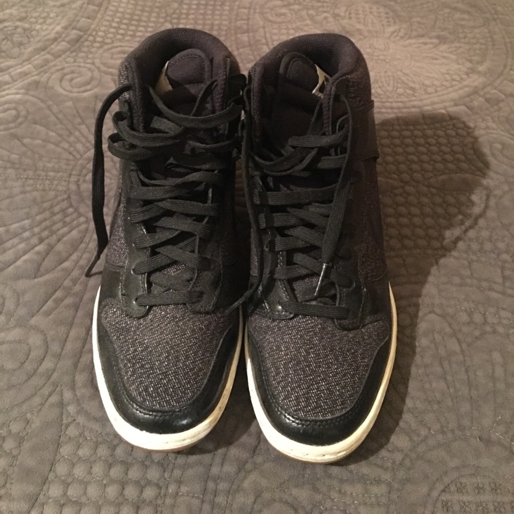 Houndstooth Nike wedge