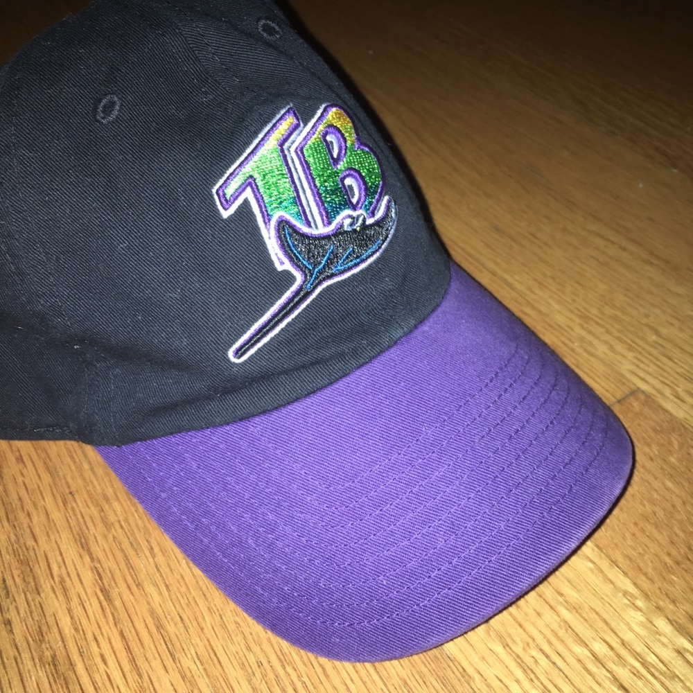 Tampa Bay Rays throwback strapback hat
