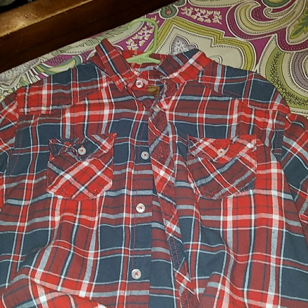 Red and Gray Flannel