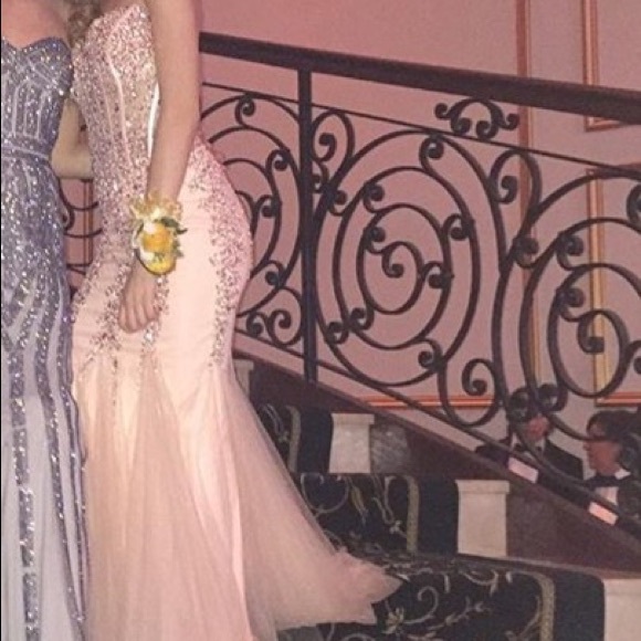 Prom dress! got it at castle couture best nj store - Picture 2 of 5