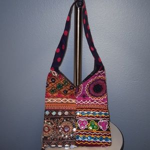 INDIAN INSPIRED SMALL SHOULDER BAG