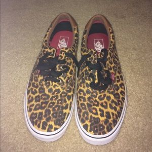 Men’s Cheetah Print Vans