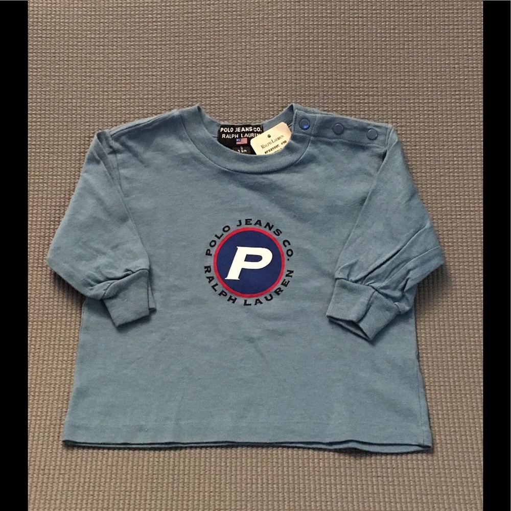 Ralph Lauren Country Blue Top. NWT