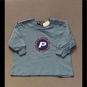 Ralph Lauren Country Blue Top. NWT