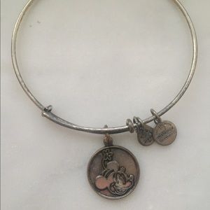 Minnie Mouse Silver Alex & Ani Bracelet