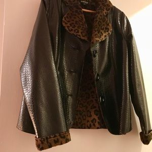 Sexy, flirty, arty, fun, short reversible jacket