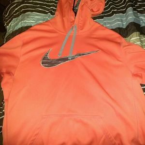 Therm-fit orange Nike hoodie