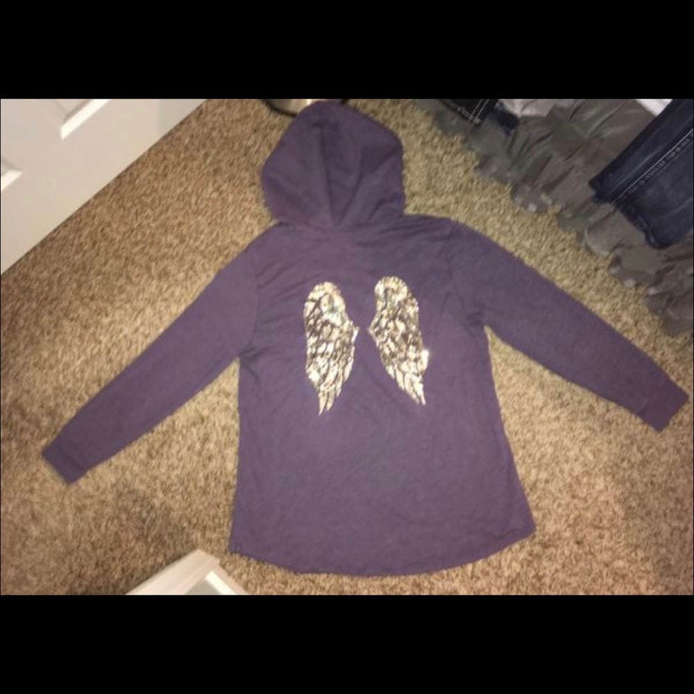 Victoria’s Secret Tunic with Gold Sequin Wings XL