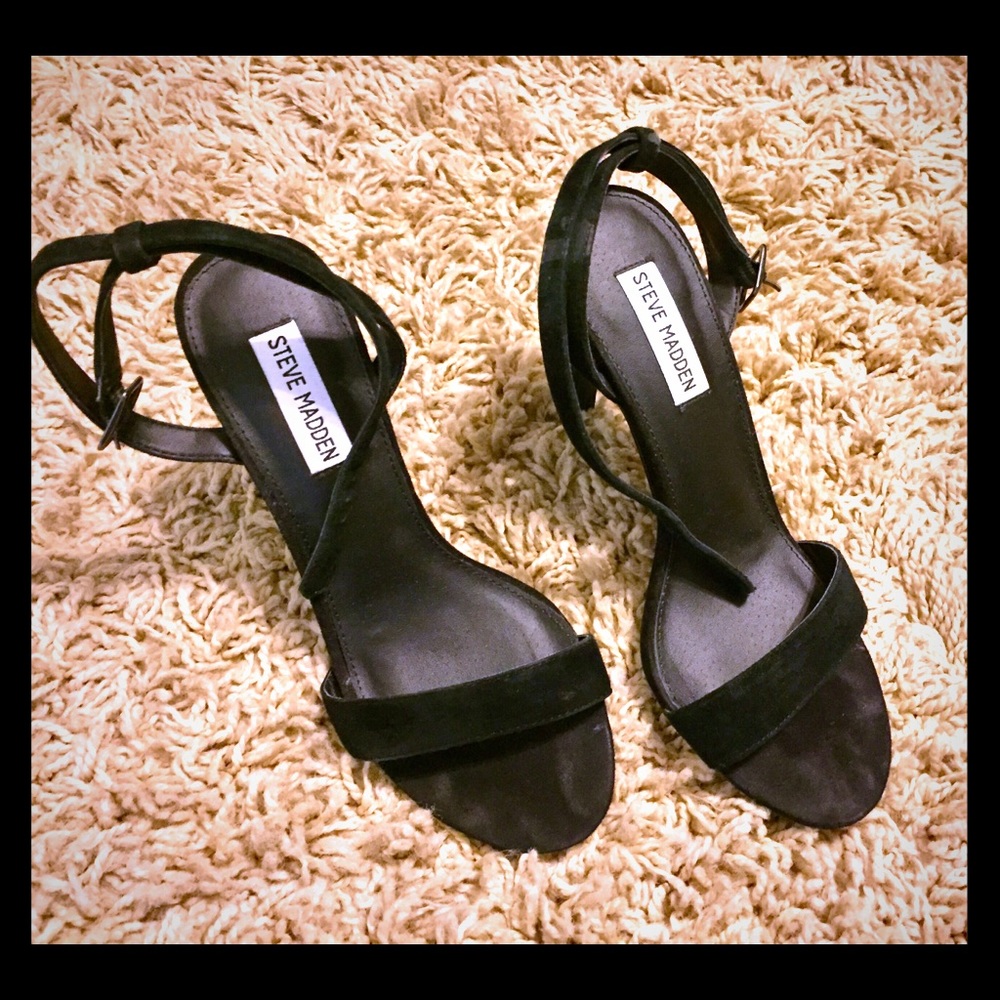 Steve Madden Ankle Strap heels.