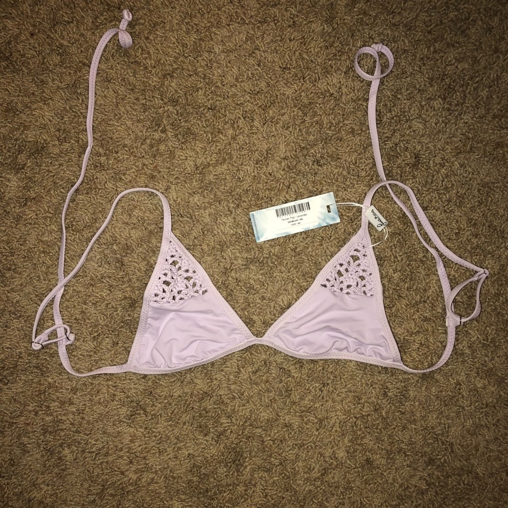 Purple Frankie’s bikinis top