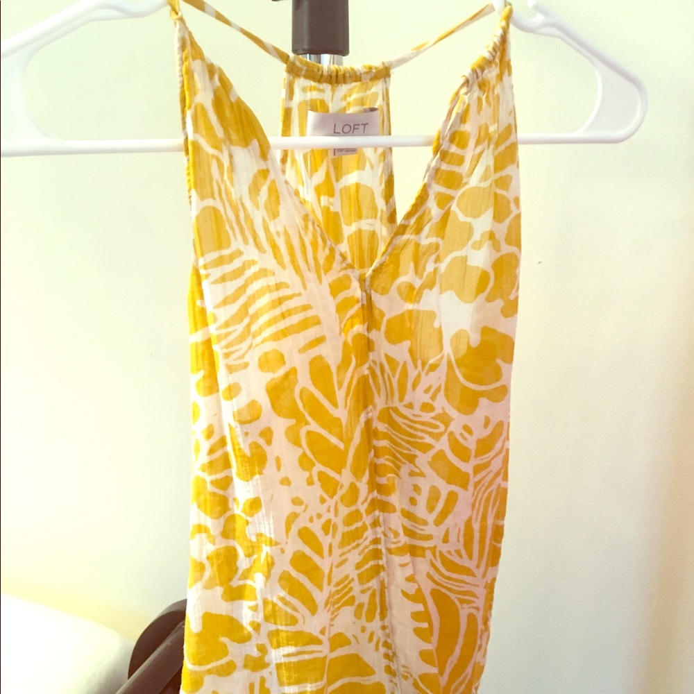 Loft sleeveless blouse XSP