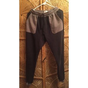 Black/gray joggers