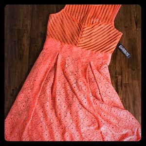Coral dress NY&Company