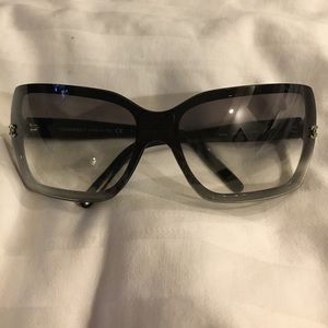 CHANEL Black Sunglasses