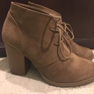 Suede Booties