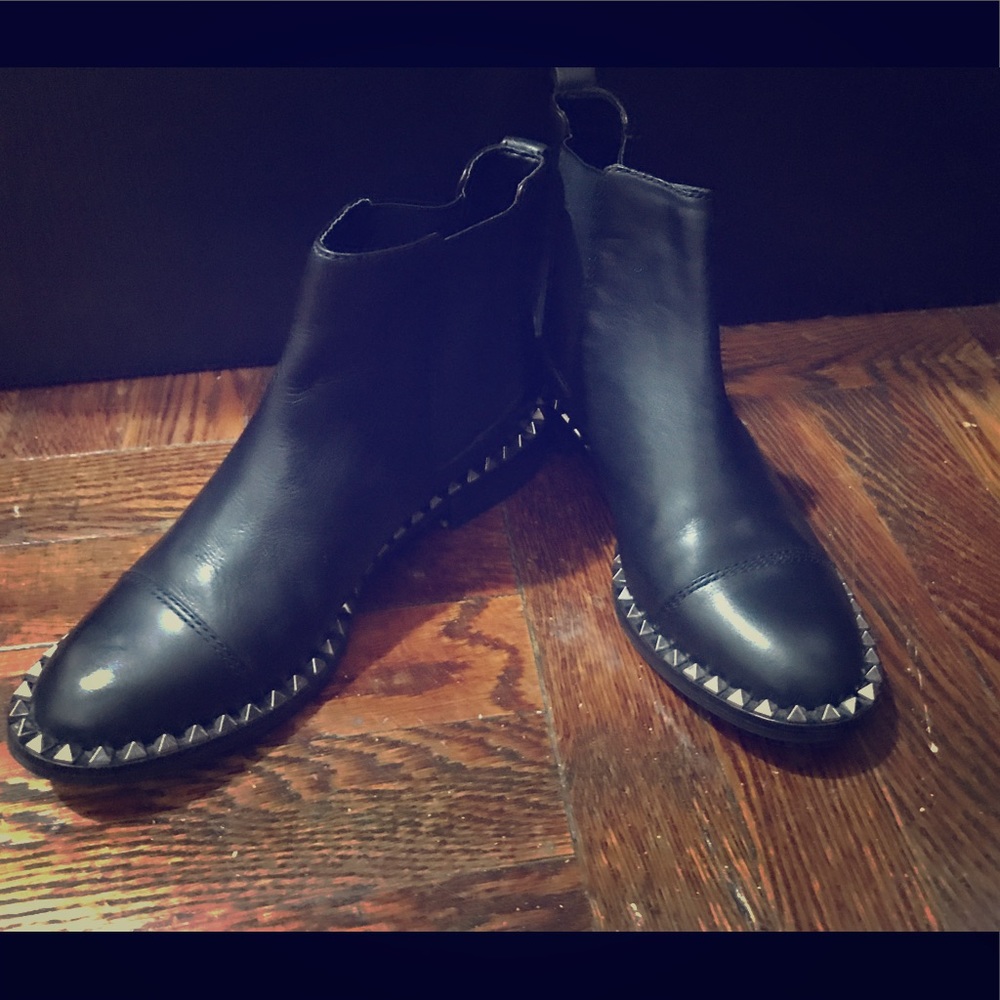 Studded booties