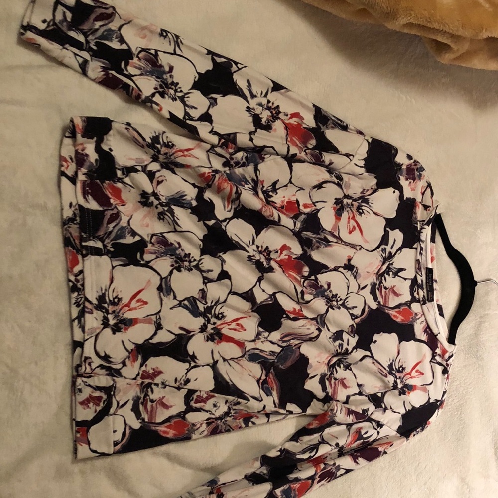 Bershka floral sweater