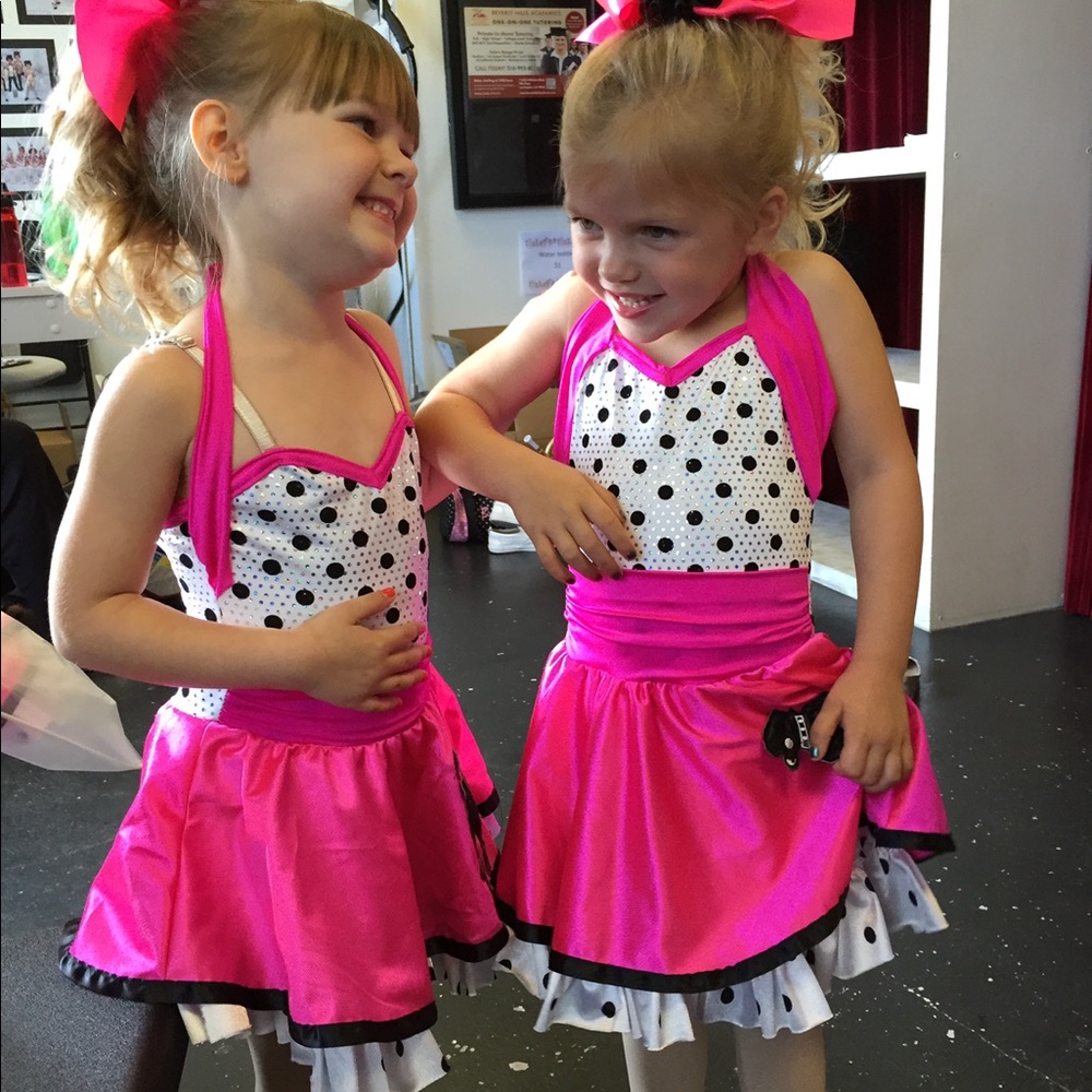 2 50’s girl dance costumes