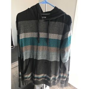 Billabong striped hoodie