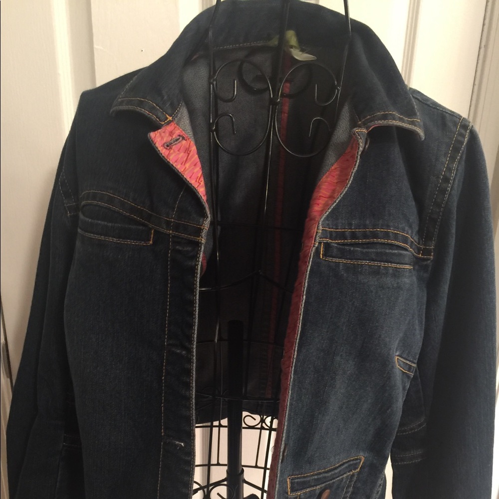 Sigrid Olsen jean jacket Medium