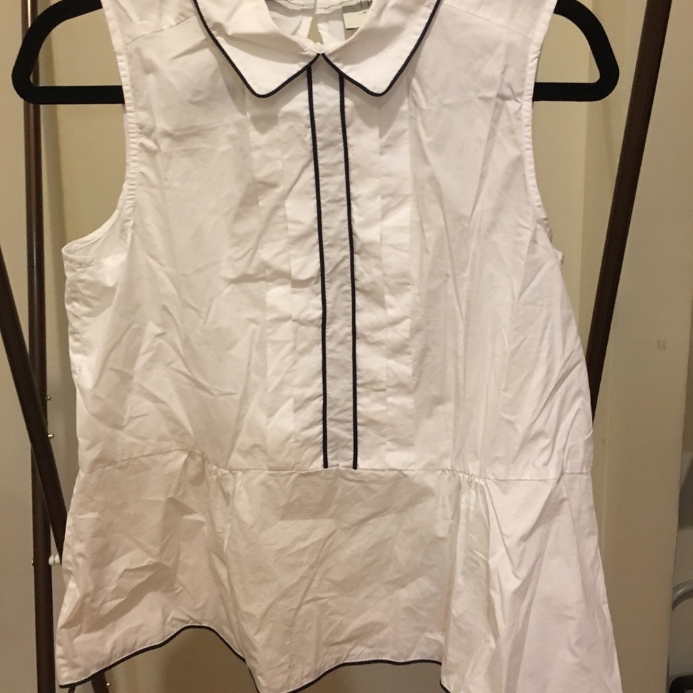 Anthropologie peplum blouse