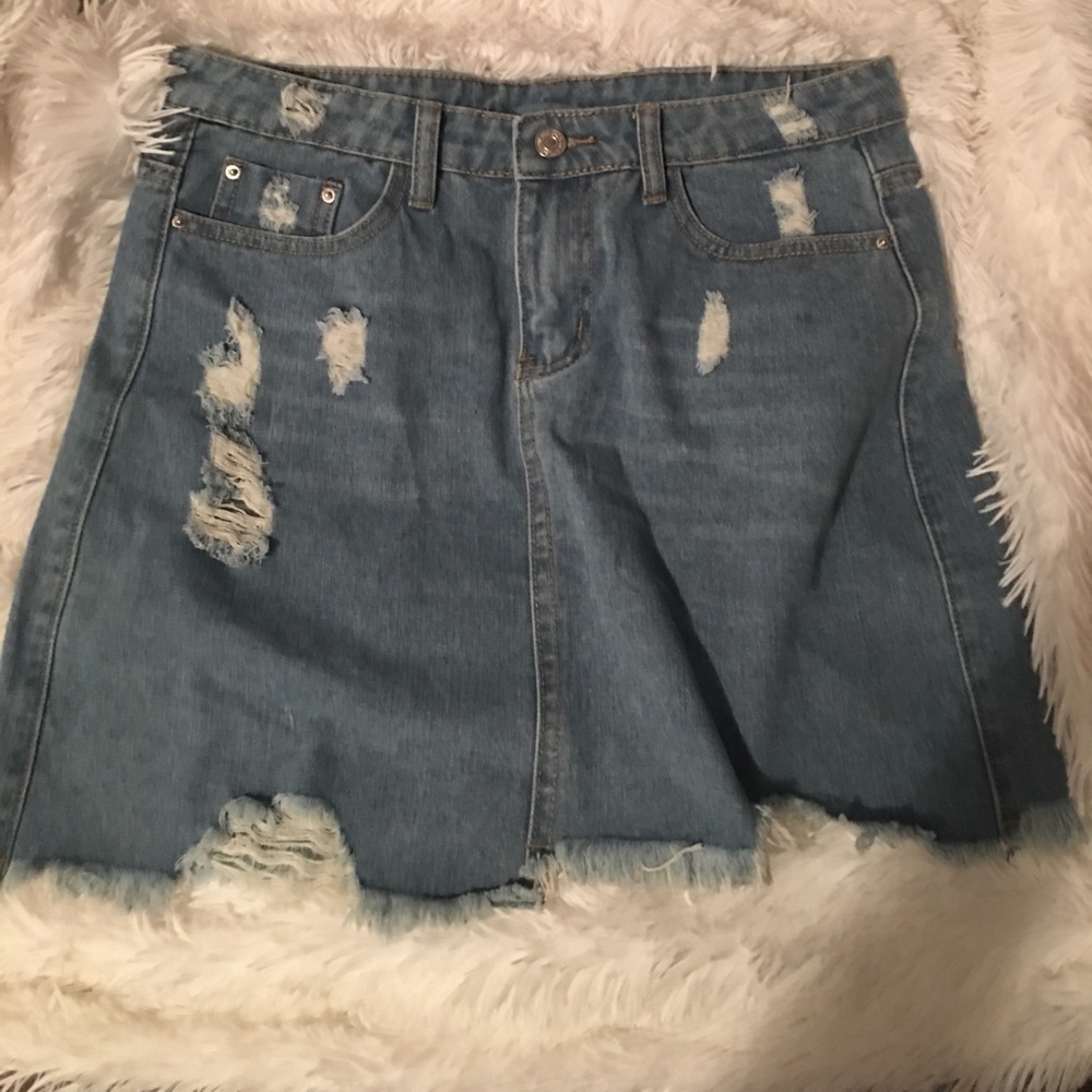 XL Denim Skirt